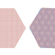 Moire patterns in stacked graphene sheets.